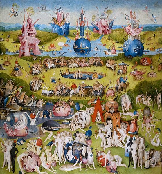 The Garden of Earthly Delights by Hieronymus Bosch