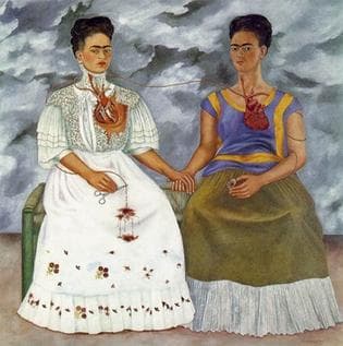 The Two Fridas by Frida Kahlo