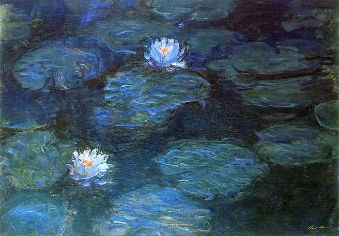 Water Lilies series by Claude Monet